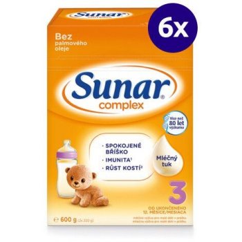 Sunar 3 complex 6 x 600 g