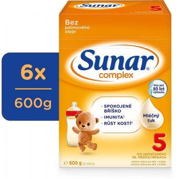 Sunar complex 5 6 x 600 g