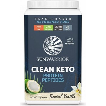 SunWarrior Clean Keto Peptides Protein 720 g