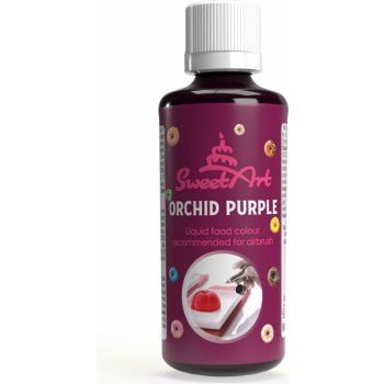 SweetArt airbrush barva tekutá Orchid Purple 90 ml