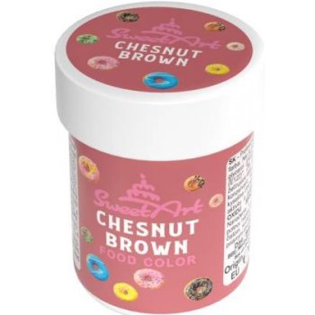 SweetArt gelová barva Chestnust Brown 30 g