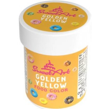 SweetArt gelová barva Golden Yellow 30 g