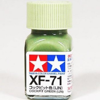 Tamiya Barva akrylová matnáJaponská zelená Cockpit GreenIJNMini XF-71