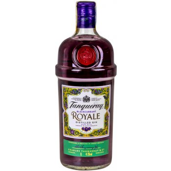 Tanqueray Blackcurrant Distilled Gin 41,3% 1 l (holá láhev)