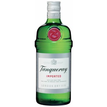 Tanqueray Export Strength London Dry Gin 43,1% 1 l (holá láhev)