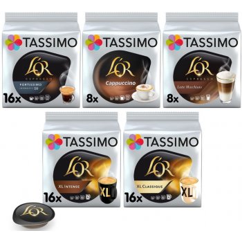 Tassimo kapsle L'OR VARIAČNÍ BOX 64 porcí