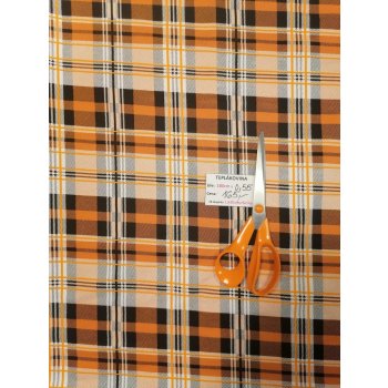 Teplákovina Flanel hořčice zb. 55cm o š. 180 cm a hm. 240 g/m2 od Látkoholičky