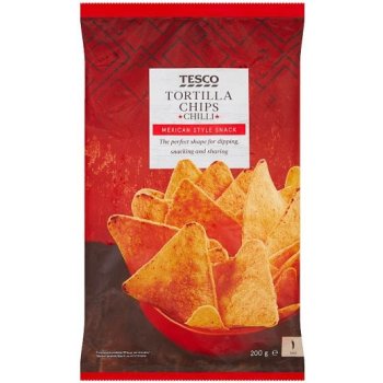 Tesco Kukuřičný snack s příchutí sladkého chilli 200 g