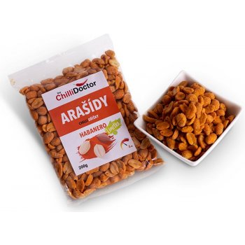 The ChilliDoctor Arašídy s chilli Habanero & Limetkou 150 g