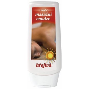 Tomfit masážní emulze hřejivá 1000 ml