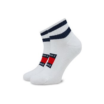 Tommy Hilfiger Sada 2 párů vysokých ponožek 701226106 Bílá