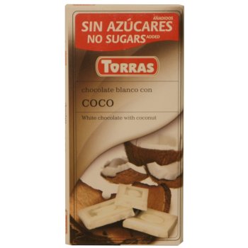 Torras bílá s kokosem 75 g