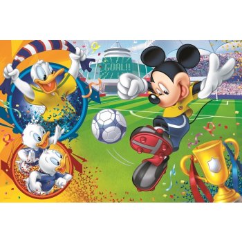 Trefl Mickey Mouse na fotbale 100 dílků