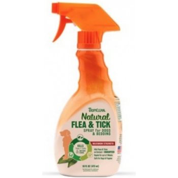 Tropiclean sprej Flea & Tick pro zvířata 473 ml