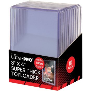 Ultra PRO Plastový Obal Na Hokejové Karty Toploader Super Thick 180 pt 10 ks