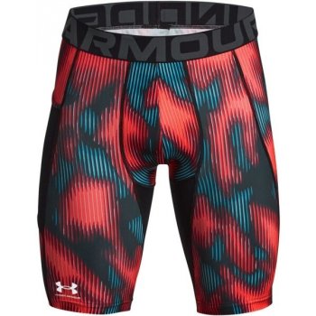 Under Armour šortky UA HG Prtd Long Shorts-RED 1380919-628