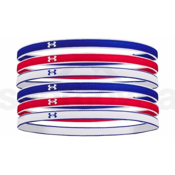 Under Armour UA Mini Headbands 6pk W 1286016-400 blue