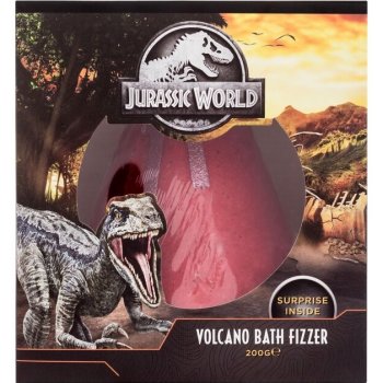 Universal Jurassic World Volcano Bath Fizzer bomba do koupele 200 g