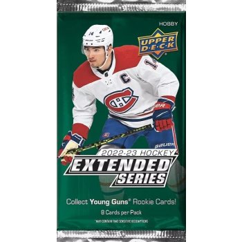 Upper Deck Hokejové Karty 2021-22 UD Extended Series Hobby Balíček