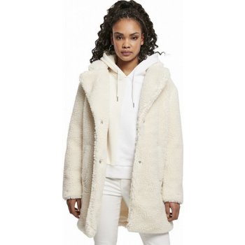 Urban Classics Ladies Oversized Sherpa Coat krémová