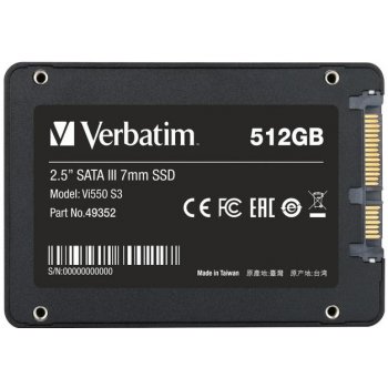 Verbatim Vi550 S3 512GB, 49352