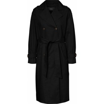 Vero Moda Hamborg Long Trench Coat KI black