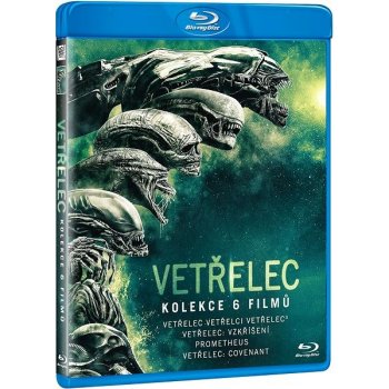 Vetřelec: Kompletní kolekce 6 filmů DVD - 6xDVD