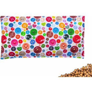 VFstyle nahřívací polštářek s třešňovými peckami 30x15 cm Buttons