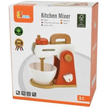 Viga Toys dřevěný kuchyňský mixer