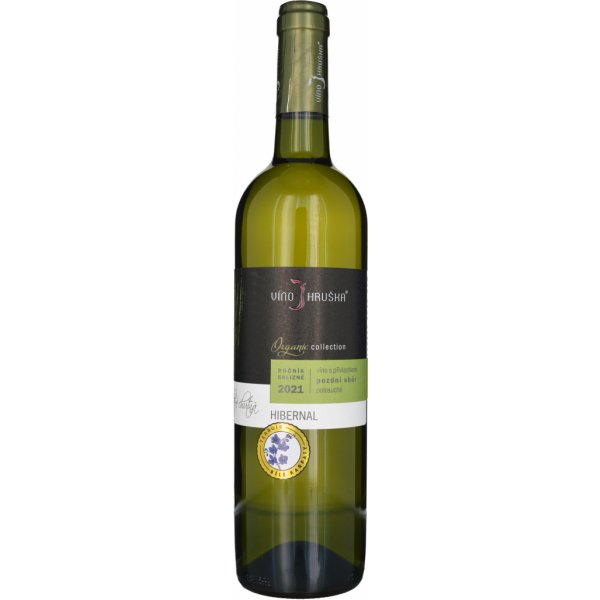 Víno Hruška Hibernal Organic collection pozdní sběr 2020 0,75 l