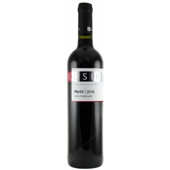 Víno Kosík Merlot 2021 0,75 l