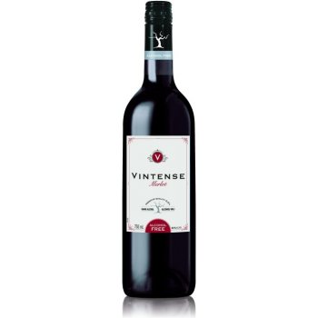 Vintense Odrůdové nealkoholické červené Merlot 0,75 l