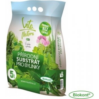 Vita Natura Přírodní substrát pro bylinky 5 l