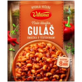 Vitana Guláš omáčka s těstovinami 160 g