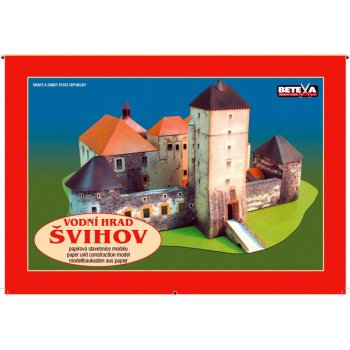 Vodní hrad Švihov vystřihovánky