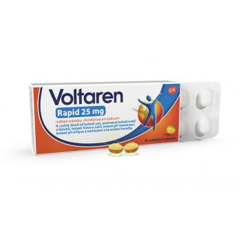 VOLTAREN RAPID POR 25MG CPS MOL 10 I