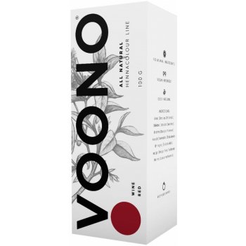 Voono Henna na vlasy Wine Red 100 g