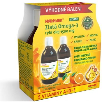 Walmark Zlatá Omega 3 Forte 1500 mg 250 ml