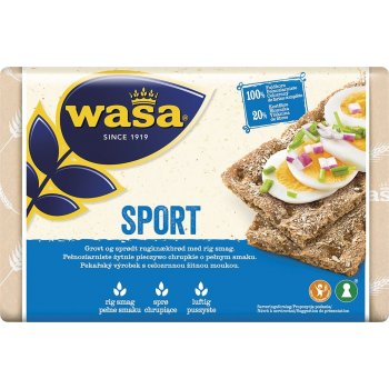 Wasa Sport celozrnný žitný chléb 275 g