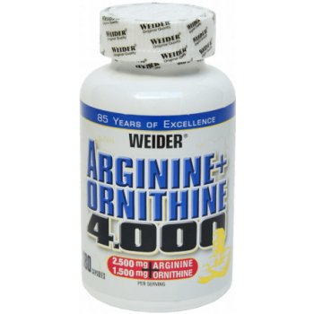 Weider Arginine + Ortnithine 4000 180 kapslí