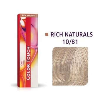 Wella Color Touch Rich Naturals barva na vlasy 10/81 60 ml