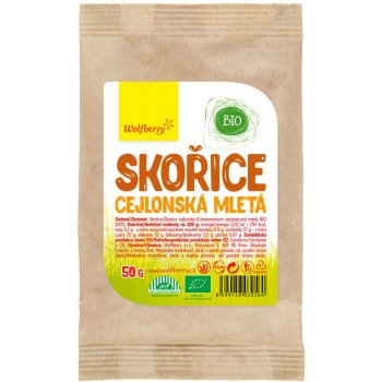 Wolfberry BIO Skořice Cejlonská mletá 50 g