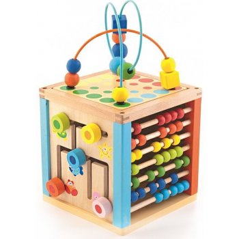 Wooden Toys Kostka edukační dřevěná