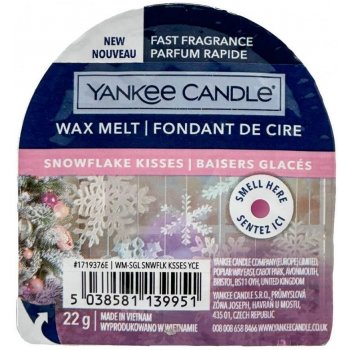 Yankee Candle Vonný vosk Snowflake Kisses 22 g