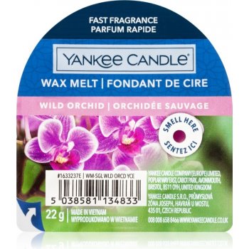 Yankee Candle Wild Orchid vonný vosk do aromalampy 22 g