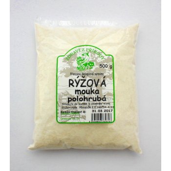 Zdraví z přírody Rýžová mouka polohrubá, 500g