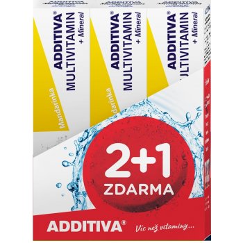 Zdrovit Multivitamin + minerál mandarinka 20 šumivých tablet