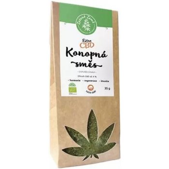 Zelená Země CBD Extra konopná směs 4% 35 g