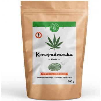 Zelená země Konopná mouka hladká 500g