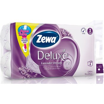 Zewa Deluxe Lavender Dreams 3-vrstvý 8 ks